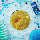 7 Zoll Teller, doppelgelbe Peony Pappteller (Party)