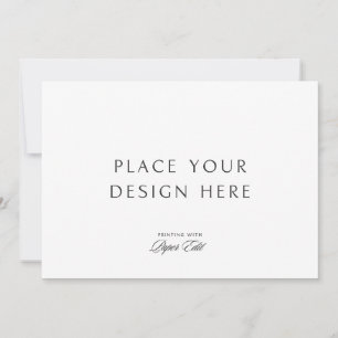 7 Zoll x 5 Zoll Kartendruck Einladung