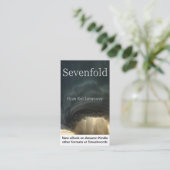 7fache unzerstörbare Visitenkarten Visitenkarte (Stehend Vorderseite)