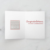 7Geschenke für Ihre Bestätigungskarte Karte (Innenseite)