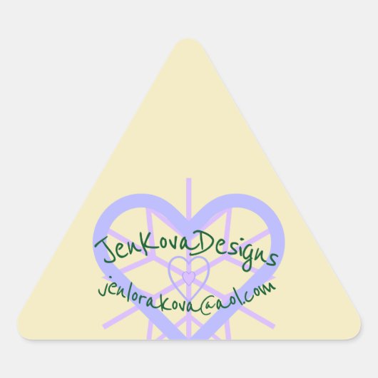 7JK TRIANGLE STICKER (Vorderseite)