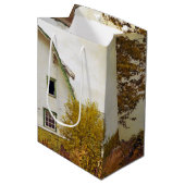 7lx4.5wx10h Mittlere Geschenktasche Sunset Barn Co Mittlere Geschenktüte (Vorderseite Schrägansicht)