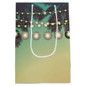 7lx4.5wx10h Mittlere Geschenktüte Bag Beach Sunset (Rückseite)