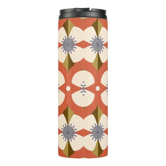 7os Buttercup Blume braun Thermosbecher (Rückseite)