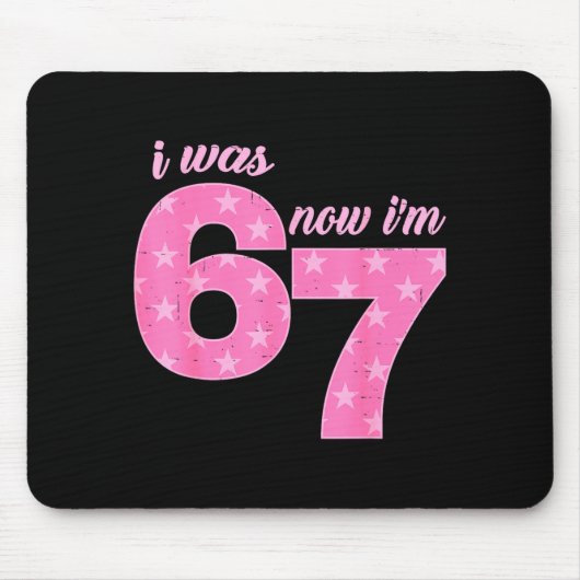 7th Birthday 7 Years Old Boys Kid I Was 6 Now I'm Mousepad (Vorne)