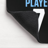 7th Birthday Cricket Player  Mousepad (Ecke)