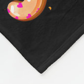 7th Birthday Girl Donut Sweet Sy And Seven Birthda Fleecedecke (Ecke)