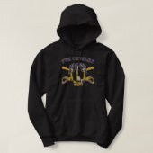 7th Cavalry Regiment - Army Unit of Seventh Cavalr Hoodie (Design vorne)