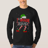 7th Grade Elf Squad Matching Teach Christmas Schoo T-Shirt (Vorderseite)