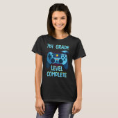 7th Grade Level Complete Last Day Of School  Gradu T-Shirt (Vorne ganz)