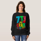 7th Grade Squad Cute Back To School First Day Of S Sweatshirt (Vorne ganz)