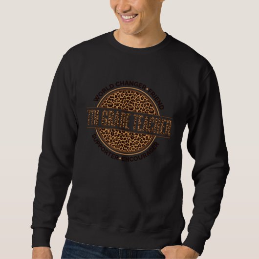 7Th Grade Teacher Back to School Teaching Sweatshirt (Vorderseite)