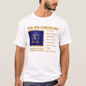 7th PA Cavalry (BH) T-Shirt (Vorderseite)
