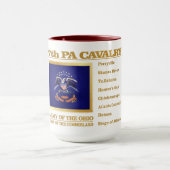 7th PA Cavalry (BH) Tasse (Zentrum)