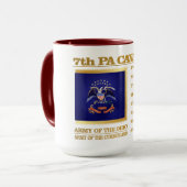 7th PA Cavalry (BH) Tasse (Vorderseite Links)