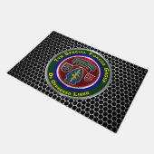 7th Special Forces Group Airborne Fußmatte (Schrägansicht)