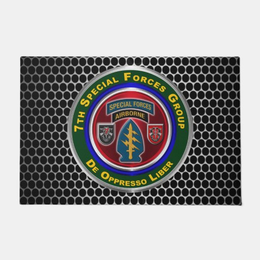 7th Special Forces Group Airborne Fußmatte (Vorderseite)