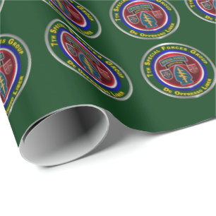 7th Special Forces Group Airborne Geschenkpapier