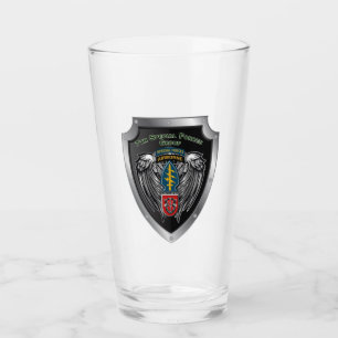 7th Special Forces Group (Airborne) Schild Glas