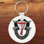 7th Special Forces Group Crest Schlüsselanhänger (Vorderseite)