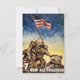 7th War Loan Now All Together Einladung