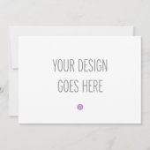 7x5 Einladungs-Druck (Landschaft) Einladung (Vorderseite)