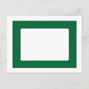 7x5-Karte mit runden Innenkonturen Translate Green Postkarte