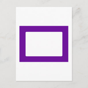 7x5 Karte mit runden Innenkonturen Transviolett-Dk