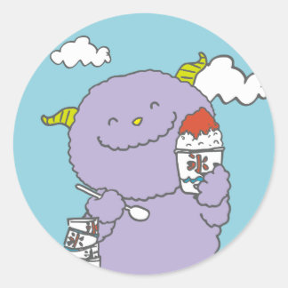 8月モンスターシール。 RUNDER AUFKLEBER