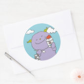 8月モンスターシール。 RUNDER AUFKLEBER (Umschlag)