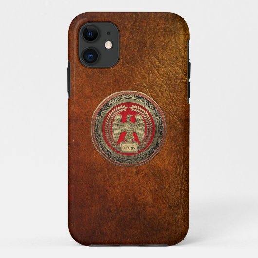 [800] Goldener Kaiseradler Case-Mate iPhone Hülle (Rückseite)