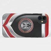 [800] Kaiseradler Silver Case-Mate iPhone Hülle (Rückseite (Horizontal))