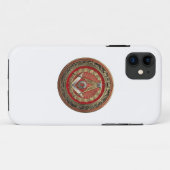 [800] Master Mason - Gold Square & Compasses Case-Mate iPhone Hülle (Rückseite (Horizontal))