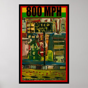 800 Meilen pro Stunde Poster