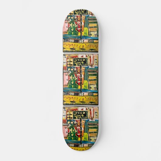 800 MPH SKATEBOARD (Vorderseite)