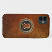 [800] Rote und Gelbe Drachen Case-Mate iPhone Hülle (Rückseite (Horizontal))