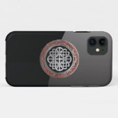 [800] Sacred Celtic Silver Knot Cross Case-Mate iPhone Hülle (Rückseite (Horizontal))