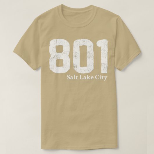 801 Salt Lake City T-Shirt (Design vorne)
