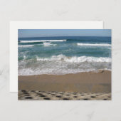 #8025 Beach Postcard Postkarte (Vorne/Hinten)