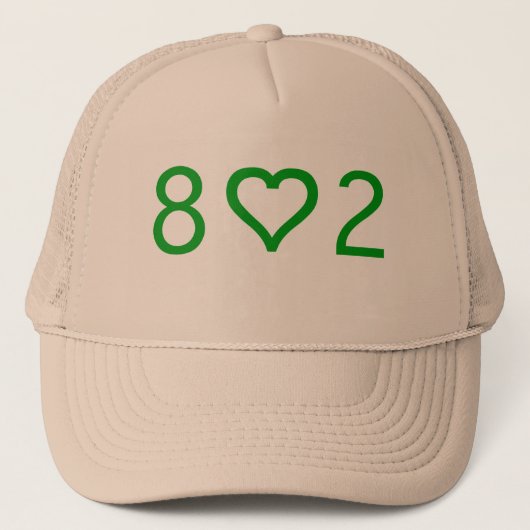 802 Trucker Hat Truckerkappe (Vorderseite)