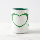 802 ZWEIFARBIGE TASSE (Mittel)