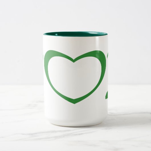 802 ZWEIFARBIGE TASSE (Mittel)