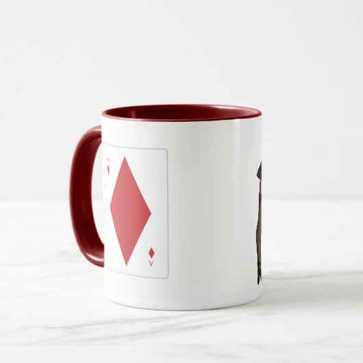 806 Sqn Pikass Button-Oben Tasse (Vorderseite Links)