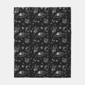 808 Alien pauschal Fleecedecke (Vorderseite)
