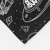 808 Alien pauschal Fleecedecke (Ecke)