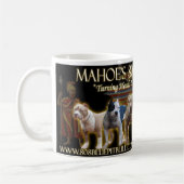 808 Blau Pitbull Anordnungs-Tasse Kaffeetasse (Links)
