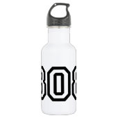 808 EDELSTAHLFLASCHE (Vorderseite)