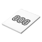 808 NOTIZBLOCK (Rotiert)