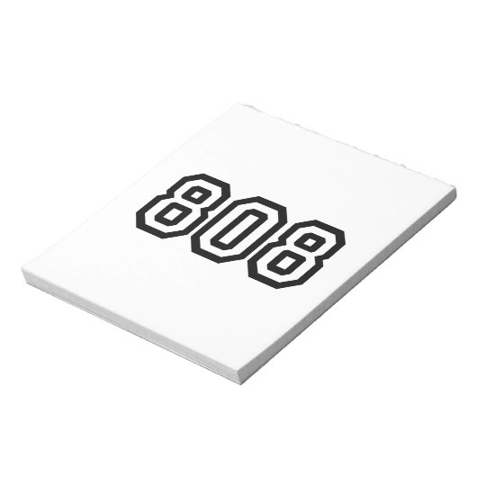 808 NOTIZBLOCK (Rotiert)