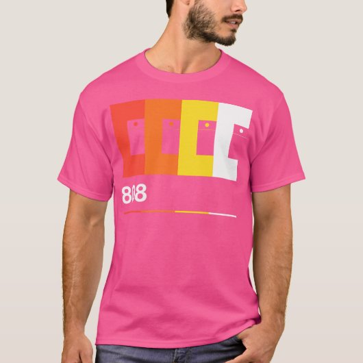 808 Rhythm Composer Drum Machine T-Shirt (Vorderseite)